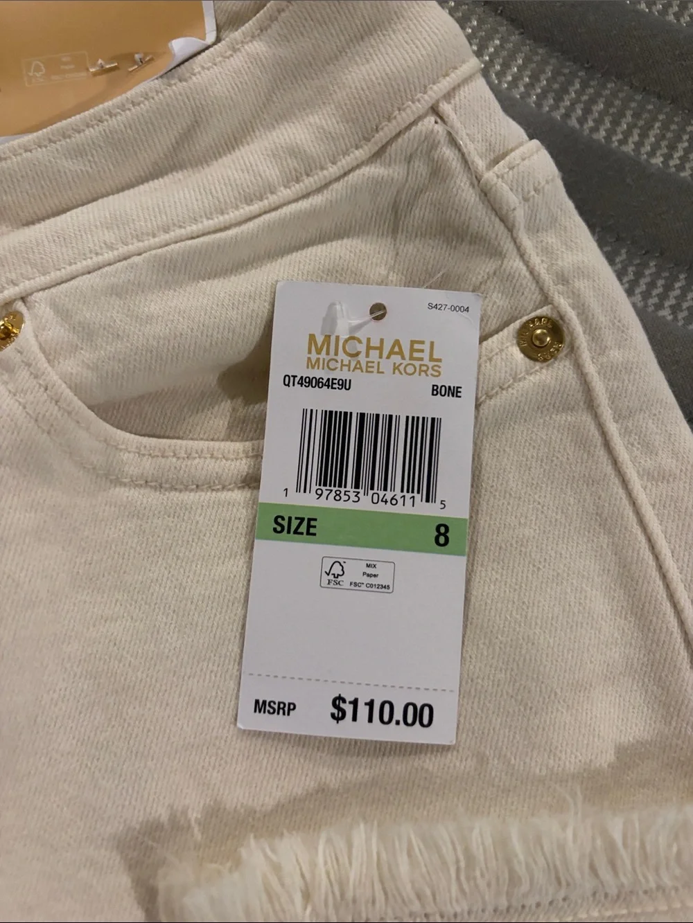 Michael Kors Selma Crop Flare Jeans